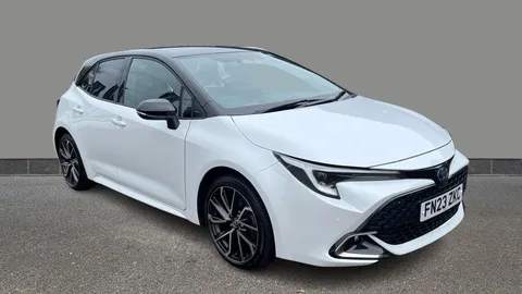 2023 TOYOTA COROLLA 2.0 HYBRID EXCEL CVT PETROL HYBRID AUTOMATIC 19,897 MILES WHITE BLACK 27,397... photo