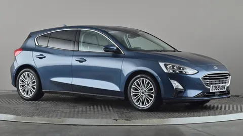 2018 FORD FOCUS 1.0 ECOBOOST 125 TITANIUM X PETROL MANUAL 61,448 MILES BLUE 9,497 199... photo