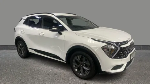 2022 KIA SPORTAGE 1.6T GDI HEV GT LINE AUTO PETROL HYBRID AUTOMATIC 30,698 MILES WHITE... photo