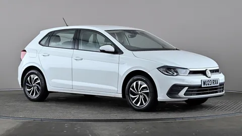 2023 VOLKSWAGEN POLO 1.0 LIFE PETROL MANUAL 23,948 MILES WHITE 14,497 199... photo