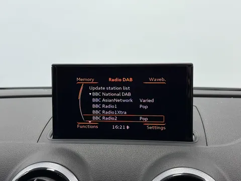 AUDI A3 1.6 TDI 110 Sport 4dr S Tronic [Nav]