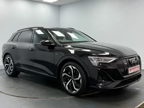 AUDI E-TRON 300kW 55 Quattro 95kWh Black Edition 5dr Auto