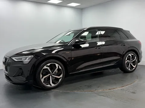 AUDI E-TRON 300kW 55 Quattro 95kWh Black Edition 5dr Auto