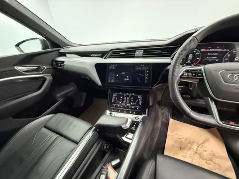 AUDI E-TRON 300kW 55 Quattro 95kWh Black Edition 5dr Auto