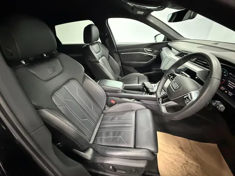 AUDI E-TRON 300kW 55 Quattro 95kWh Black Edition 5dr Auto