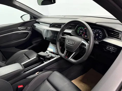 AUDI E-TRON 300kW 55 Quattro 95kWh Black Edition 5dr Auto