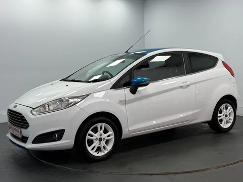 FORD FIESTA 1.0 EcoBoost Zetec White 3dr