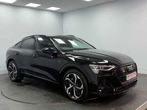 AUDI E-TRON 230kW 50 Quattro 71kWh Black Edition 5dr Auto