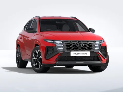 None HYUNDAI TUCSON N LINE EDITION HYBRID 239 PETROL FULL HYBRID AUTOMATIC RED 419 NBSP... photo