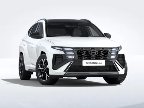 None HYUNDAI TUCSON N LINE S HYBRID 239 PETROL FULL HYBRID AUTOMATIC WHITE 446 NBSP... photo