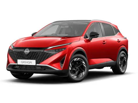 NISSAN QASHQAI N CONNECTA MILD HYBRID 158 PETROL MILD HYBRID AUTOMATIC RED 350 NBSP...