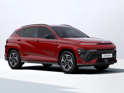 None HYUNDAI KONA N LINE HYBRID 138 PETROL FULL HYBRID AUTOMATIC RED 395 NBSP MONTH... photo