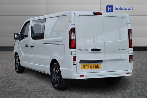 DT25YGU Renault Trafic LL30 Blue dCi 150 Extra Sport [Safety] Crew Van Thumbnail #3