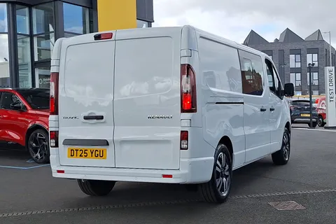 DT25YGU Renault Trafic LL30 Blue dCi 150 Extra Sport [Safety] Crew Van Thumbnail #25