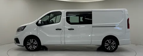 DN75ESV Renault Trafic LL30 Blue dCi 150 Extra Sport [Safety] Crew Van Thumbnail #4