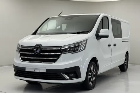 DN75ESV Renault Trafic LL30 Blue dCi 150 Extra Sport [Safety] Crew Van Thumbnail #1