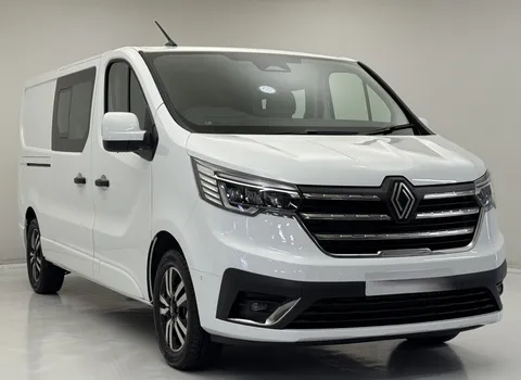 DN75ESV Renault Trafic LL30 Blue dCi 150 Extra Sport [Safety] Crew Van Thumbnail #3