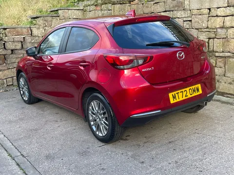 MT72OMW Mazda Mazda2 1.5 e-Skyactiv G MHEV Homura Aka 5dr Thumbnail #5