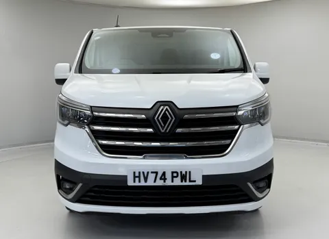 HV74PWL Renault Trafic LL30 Blue dCi 130 Extra [Safety] Van Thumbnail #3