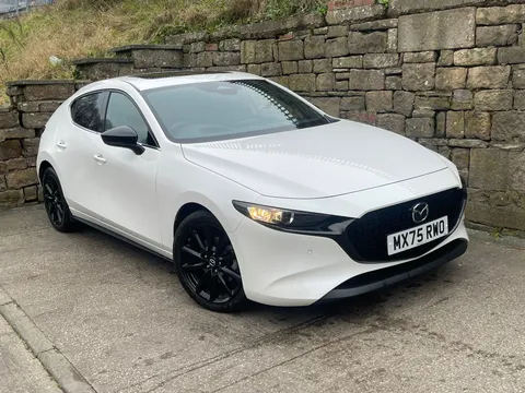 MX75RWO Mazda Mazda3 2.0 e-Skyactiv X MHEV [186] Homura 5dr Auto [Sun] Thumbnail #2