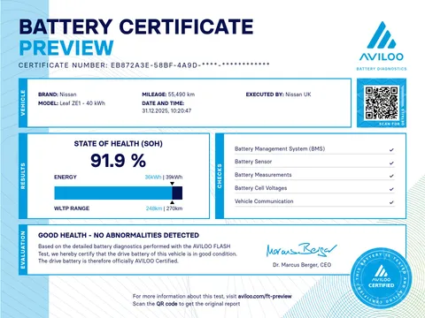 YX72OSR Nissan LEAF 110kW N-Connecta 39kWh 5dr Auto Thumbnail #12