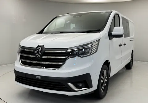DL75WPR Renault Trafic LL30 Blue dCi 150 Extra Sport [Safety] Crew Van Thumbnail #1