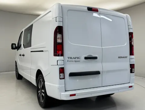 DL75WPR Renault Trafic LL30 Blue dCi 150 Extra Sport [Safety] Crew Van Thumbnail #7