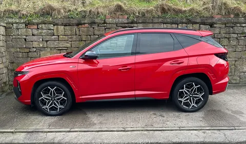 MW22OTZ Hyundai Tucson 1.6 TGDi Hybrid 230 N Line 5dr 2WD Auto Thumbnail #15