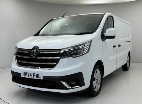 HV74PWL Renault Trafic LL30 Blue dCi 130 Extra [Safety] Van Thumbnail #1