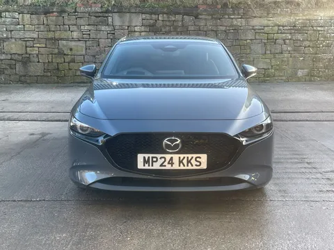 MP24KKS Mazda Mazda3 2.0 e-Skyactiv G MHEV Exclusive-Line 5dr Thumbnail #3