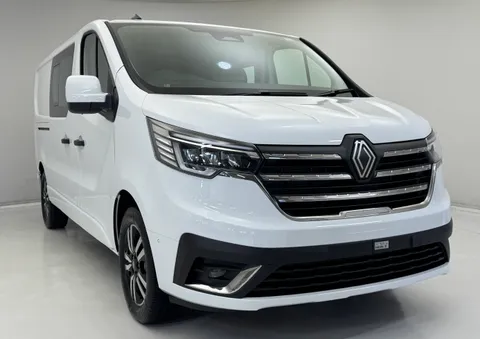 DL75WPP Renault Trafic LL30 Blue dCi 150 Extra Sport [Safety] Crew Van Thumbnail #3