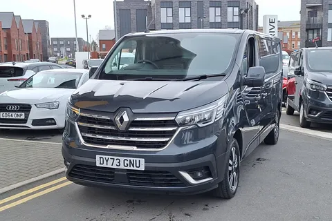 DY73GNU Renault Trafic LL30 Blue dCi 150 Sport+ Van Thumbnail #17