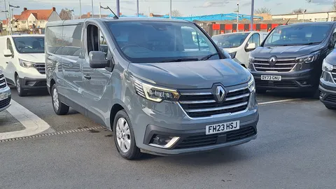 FH23HSJ Renault Trafic LL30 Blue dCi 150 Extra Van Thumbnail #1