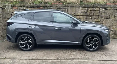 MJ74OER Hyundai Tucson 1.6T Hybrid N Line 5dr Auto Thumbnail #2