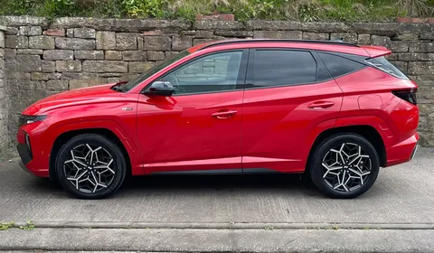 MW72VYM Hyundai Tucson 1.6 TGDi Hybrid 230 N Line 5dr 2WD Auto Thumbnail #3