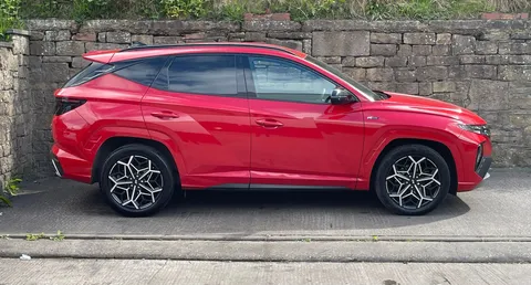 MW72VYM Hyundai Tucson 1.6 TGDi Hybrid 230 N Line 5dr 2WD Auto Thumbnail #9