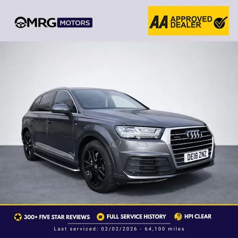 Audi Q7 3.0 TDI V6 S line Tiptronic quattro Euro 6 (s/s) 5dr