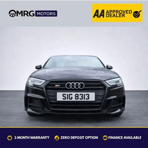 Audi S3 2.0 TFSI Black Edition Sportback S Tronic quattro Euro 6 (s/s) 5dr