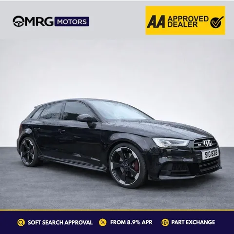 Audi S3 2.0 TFSI Black Edition Sportback S Tronic quattro Euro 6 (s/s) 5dr