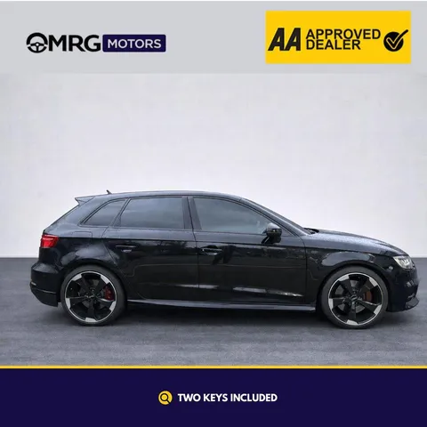 Audi S3 2.0 TFSI Black Edition Sportback S Tronic quattro Euro 6 (s/s) 5dr