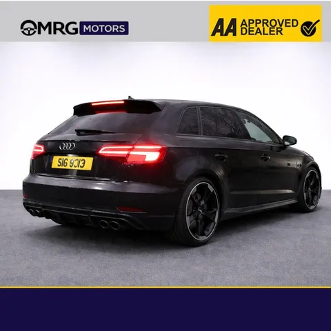 Audi S3 2.0 TFSI Black Edition Sportback S Tronic quattro Euro 6 (s/s) 5dr