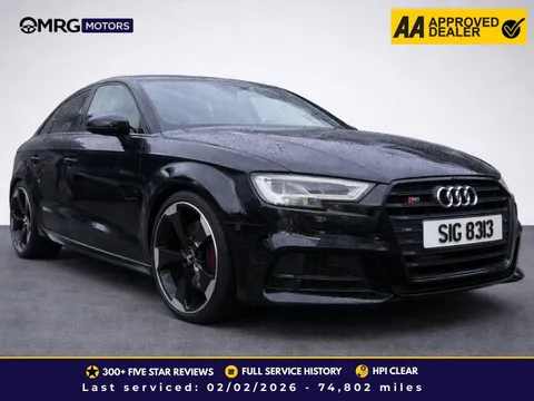 Audi S3 2.0 TFSI Black Edition Sportback S Tronic quattro Euro 6 (s/s) 5dr