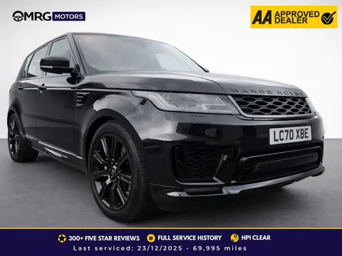 LandRover Range Rover Sport 2.0 P400e 13.1kWh HSE Silver Auto 4WD Euro 6 (s/s) 5dr