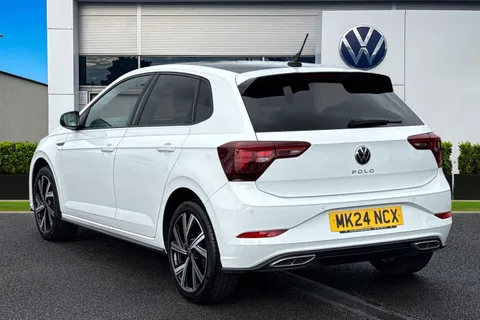 MK24NCX Volkswagen Polo 1.0 TSI R-Line 5dr **17' BERGAMO ALLOYS, HEATED SEATS, BLACK STYLE PACK** Thumbnail #3