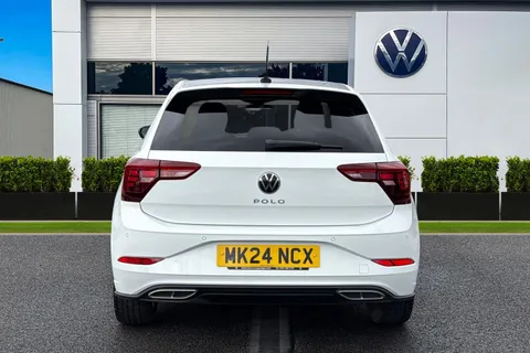 MK24NCX Volkswagen Polo 1.0 TSI R-Line 5dr **17' BERGAMO ALLOYS, HEATED SEATS, BLACK STYLE PACK** Thumbnail #5