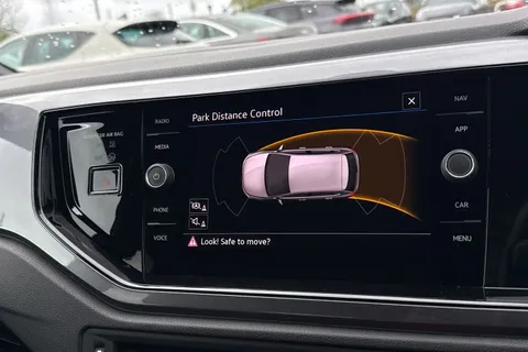 MK24NCX Volkswagen Polo 1.0 TSI R-Line 5dr **17' BERGAMO ALLOYS, HEATED SEATS, BLACK STYLE PACK** Thumbnail #39