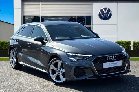 YY23WFW Audi A3 1.0 TFSI 30 S line Sportback Euro 6 (s/s) 5dr Thumbnail #2