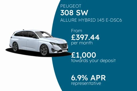 1 of 1 for PEUGEOT 308 SW ALLURE HYBRID 145 E-DSC6 - PCP