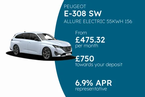 1 of 1 for PEUGEOT e-308 SW ALLURE ELECTRIC 55KWH 156 - PCP