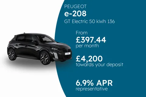 1 of 1 for PEUGEOT e-208 GT Electric 50 kWh 136 1-speed automatic - PCP